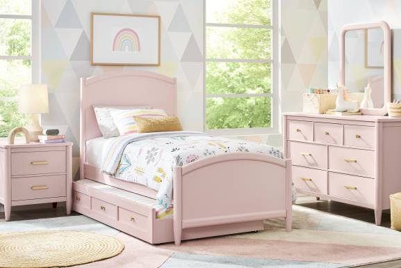 Kids Modern Colors Pink Dresser