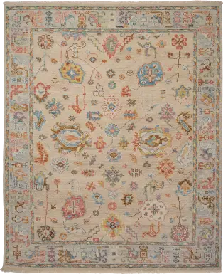 Pascester Beige/Multi 3' x 5' Rug
