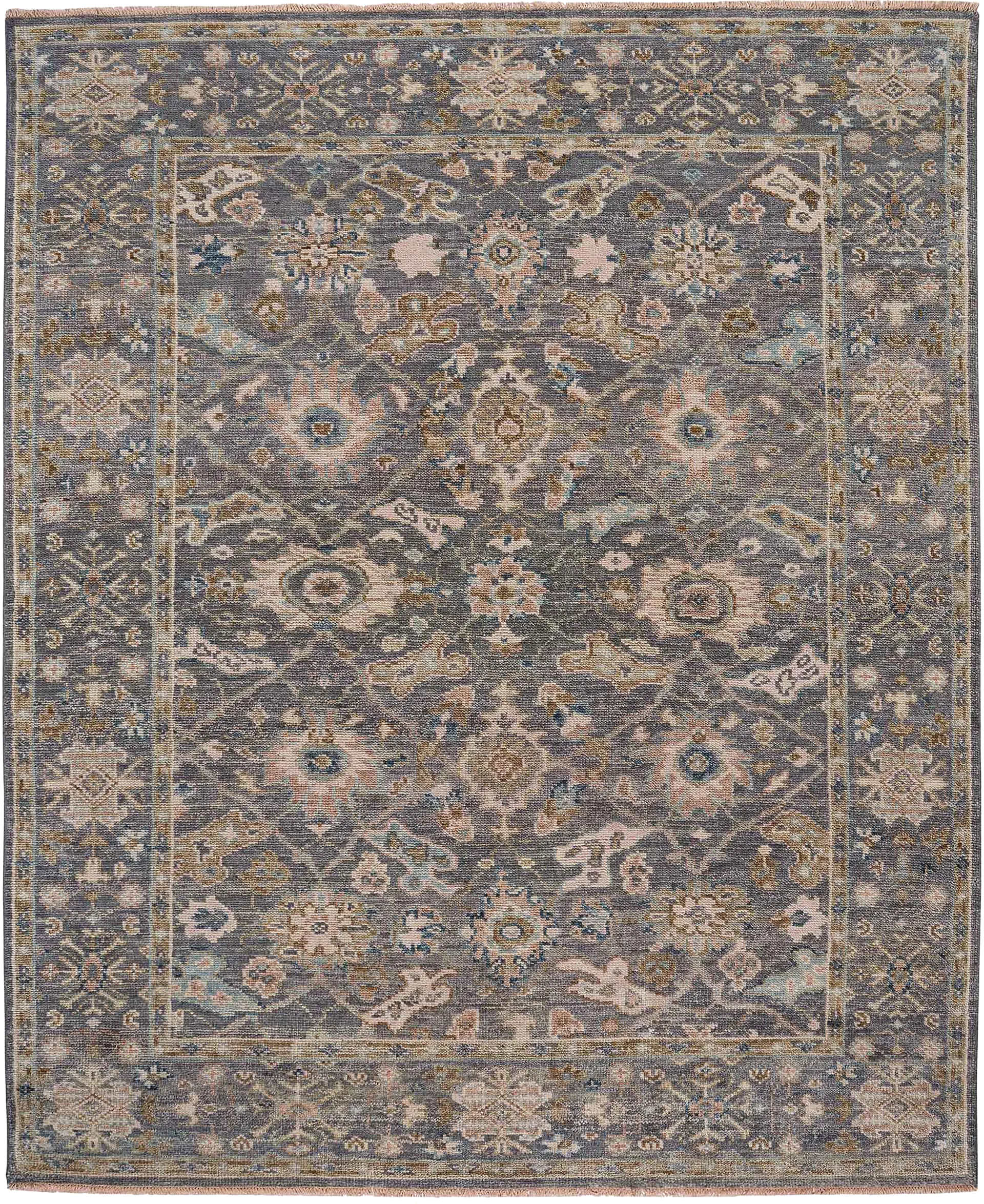 Petanan Charcoal 8' x 10' Rug