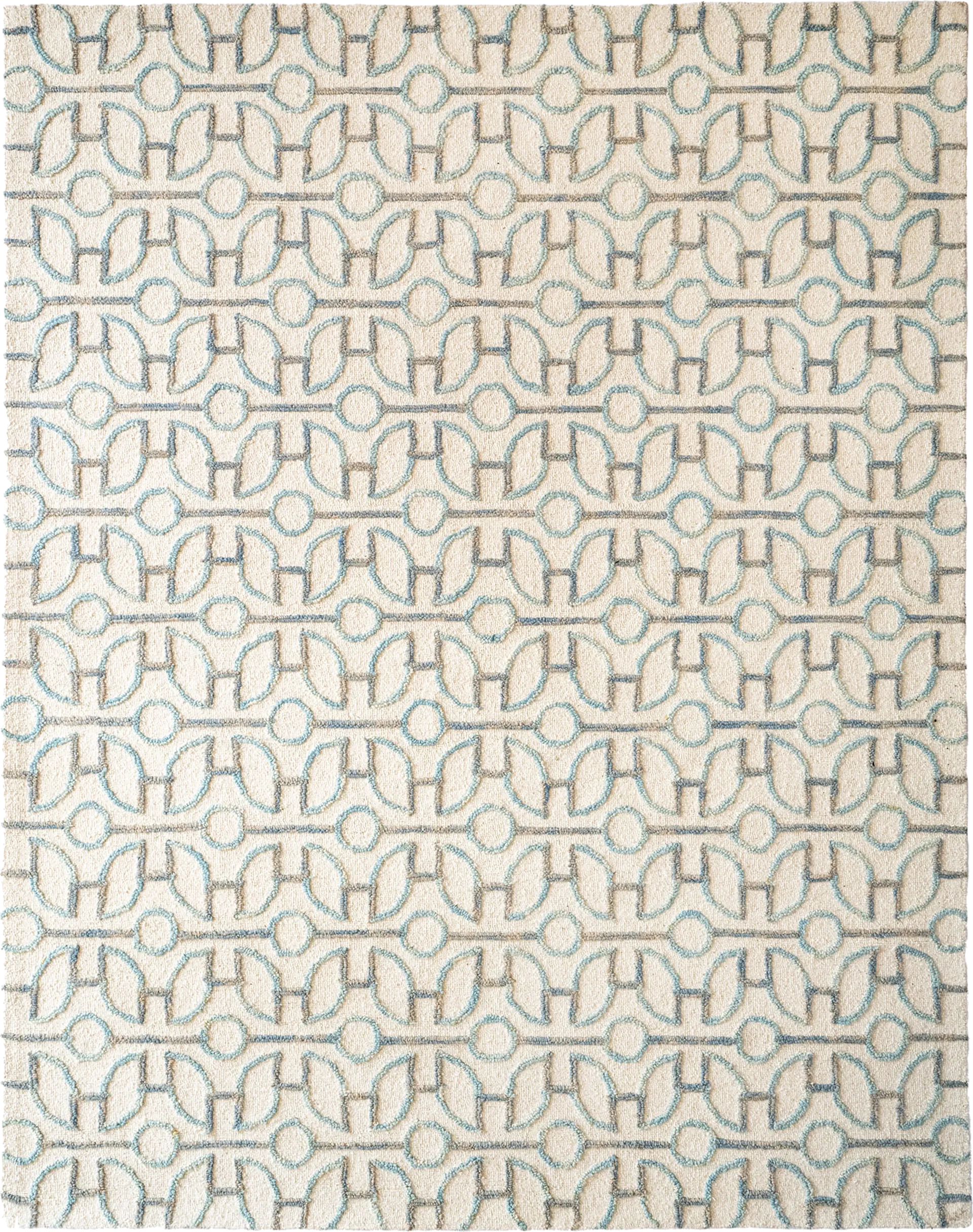 Covenbo Green/Ivory 5' x 8' Rug - Image 1