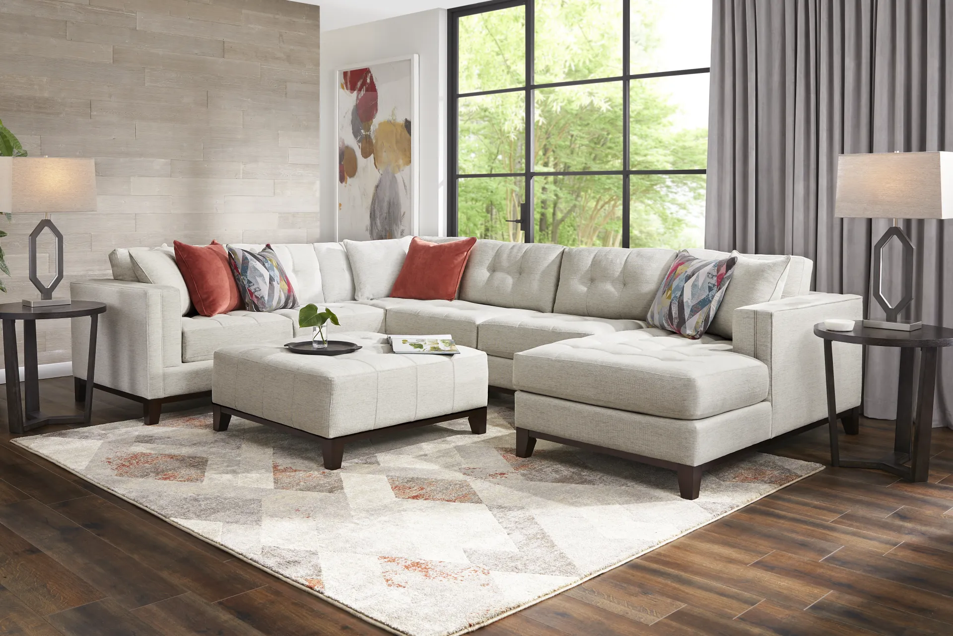 Chatham Oyster 3 Pc Sectional - Image 1