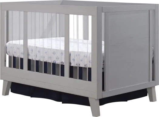 Malou Gray Crib