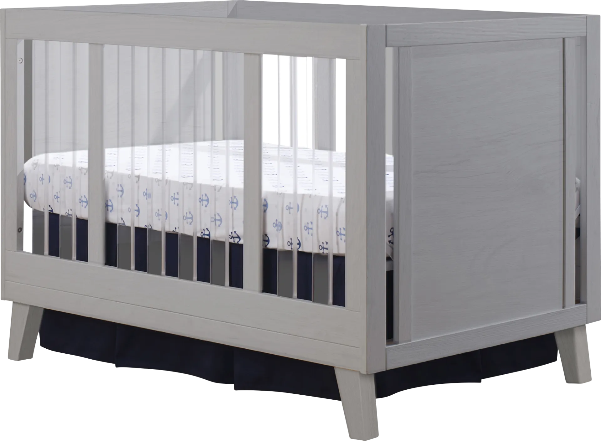 Malou Gray Crib - Image 1