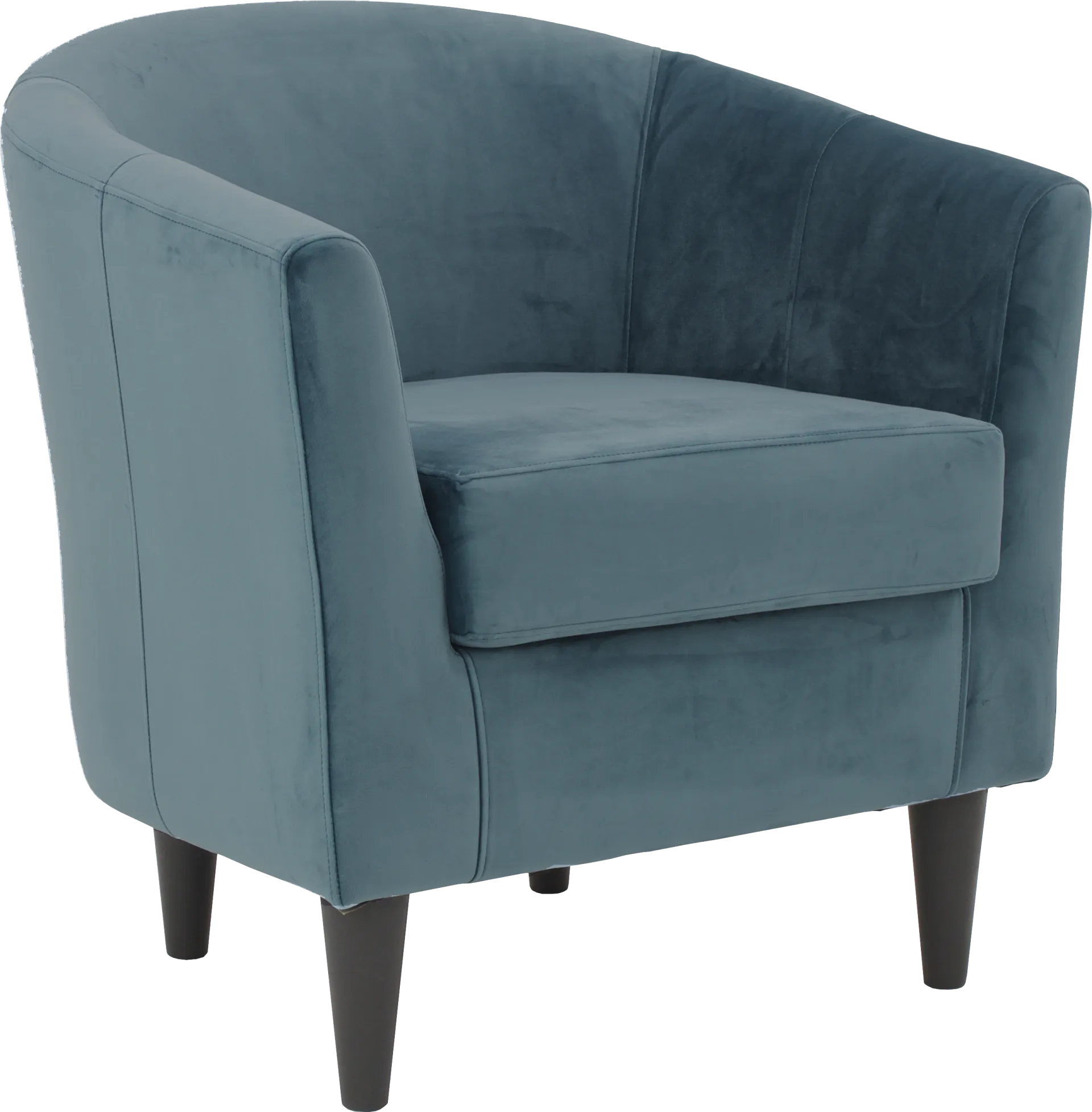 Lughala Teal Accent Chair - Image 1