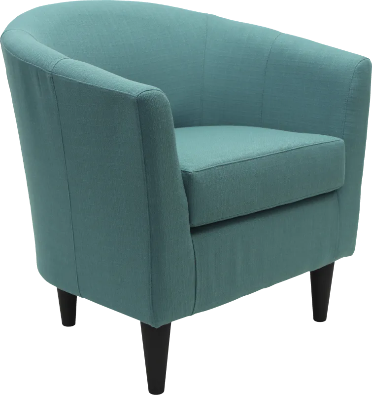 Lughala Dark Teal Accent Chair