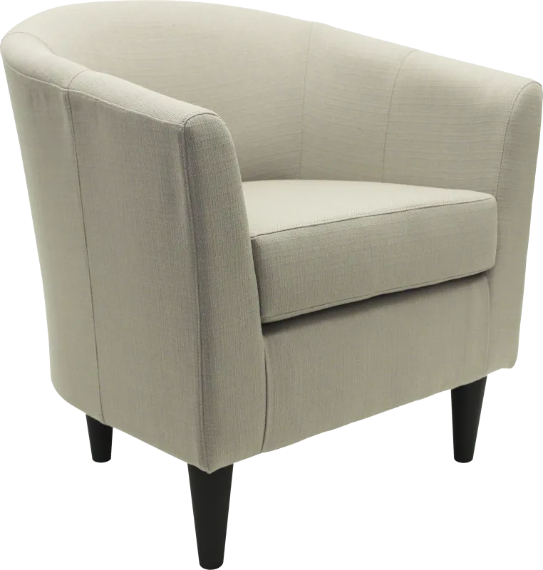 Lughala Cream Accent Chair