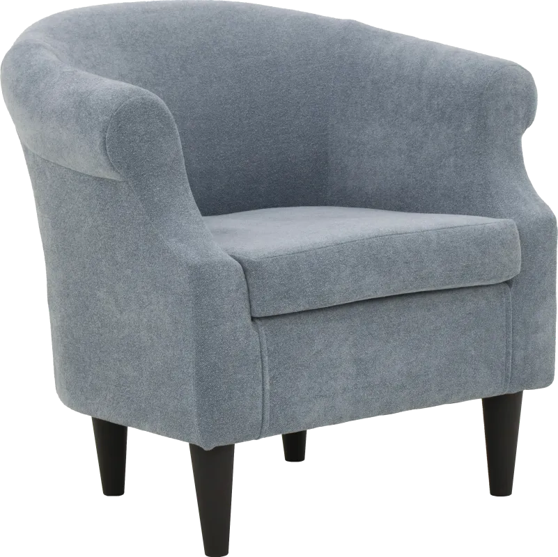 Malifi Light Blue Accent Chair