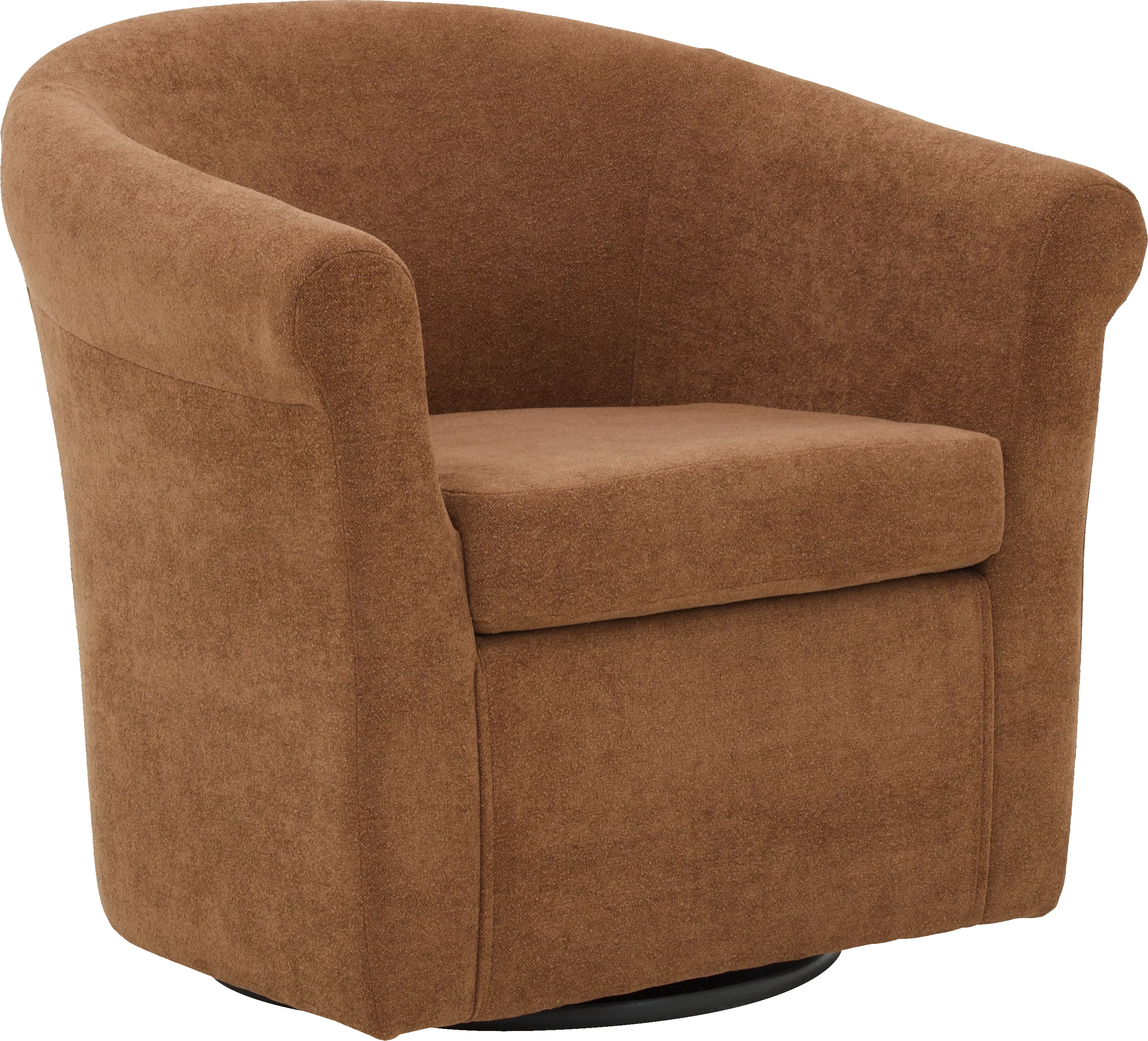 Alokaba Red Swivel Accent Chair - Thumbnail - Image 1
