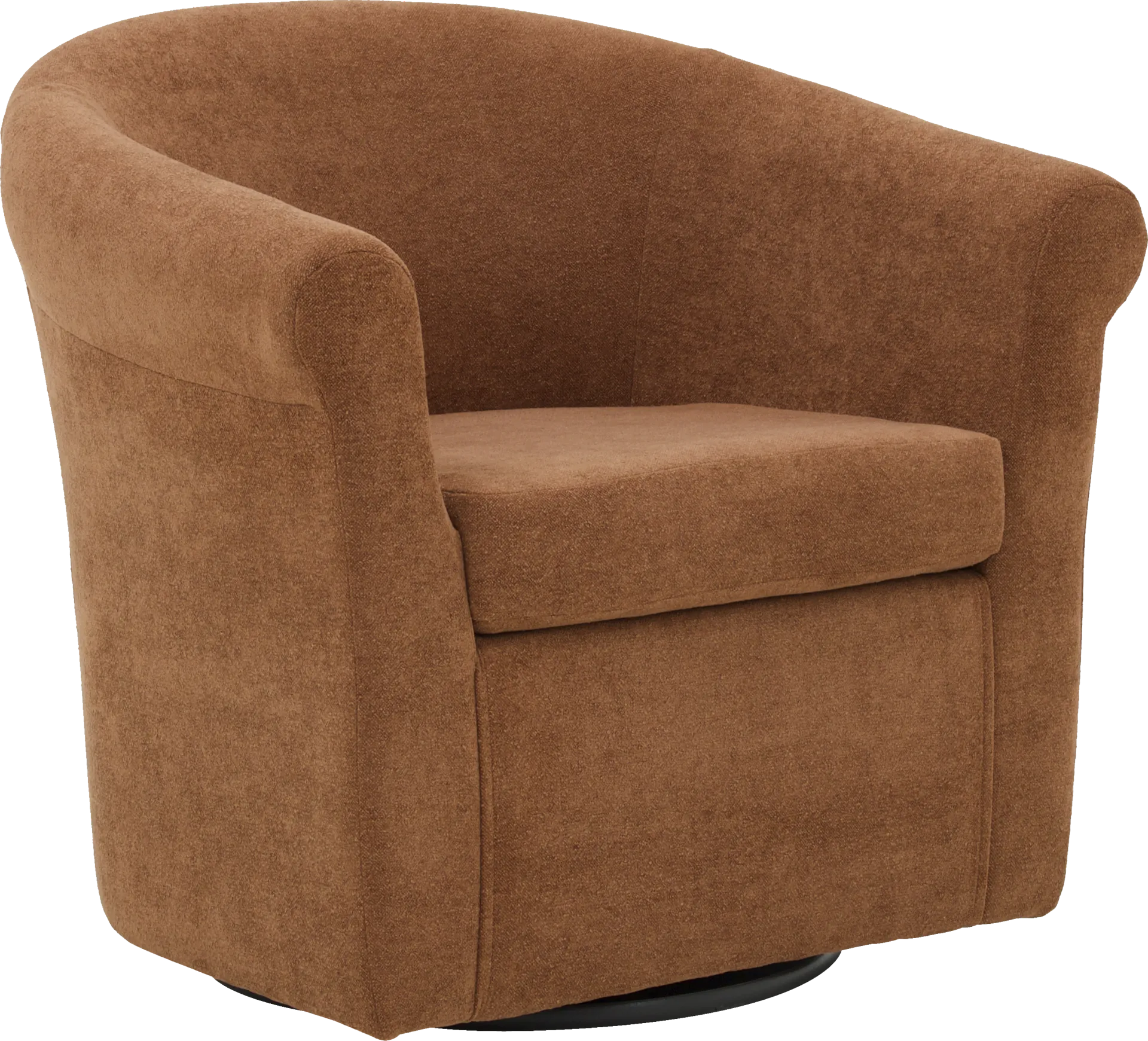 Alokaba Red Swivel Accent Chair - Image 1