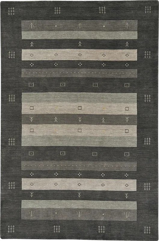 Elmbron Charcoal 3' x 5' Rug