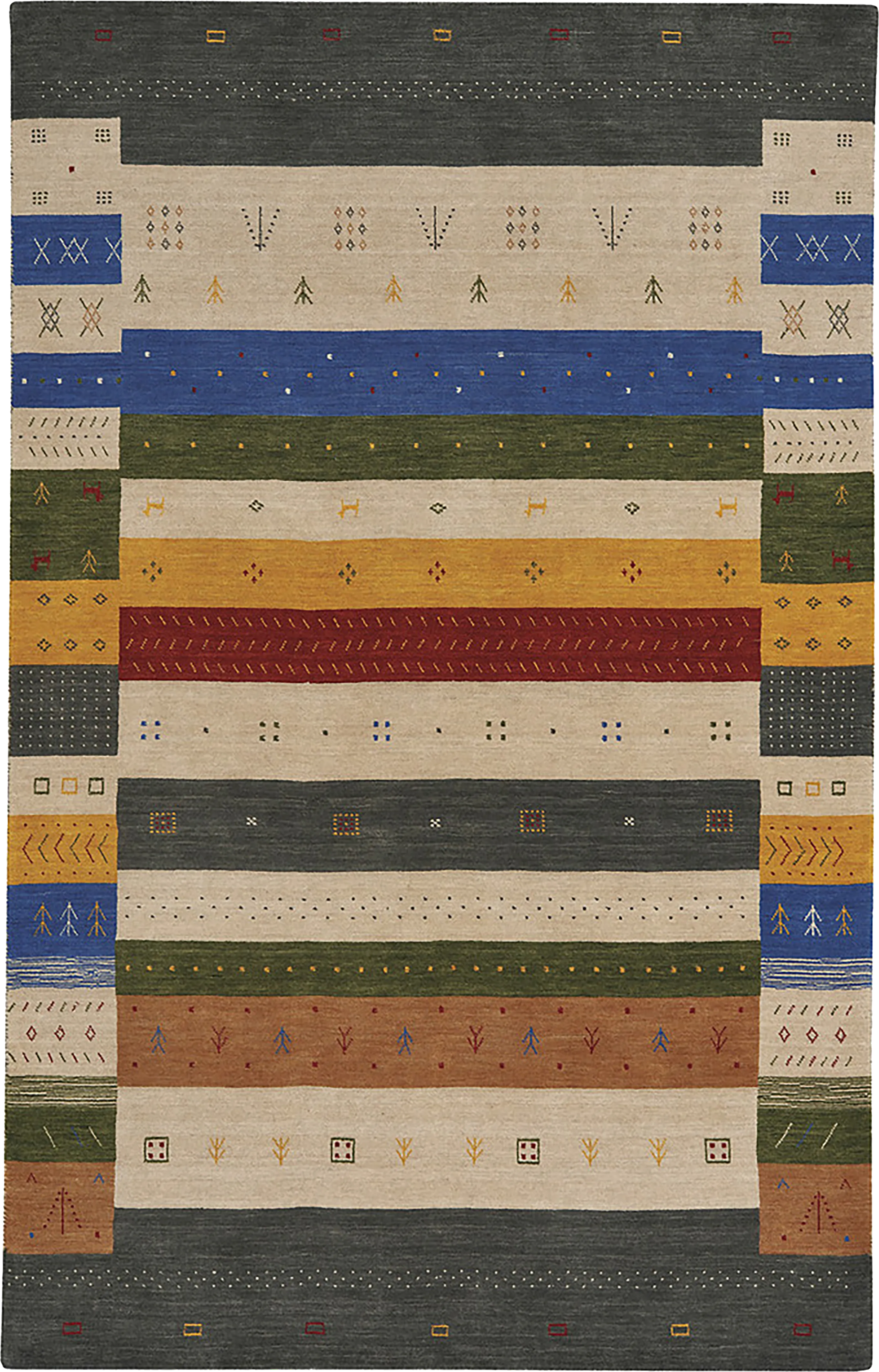 Delorto Multi 8' x 10' Rug - Thumbnail - Image 1