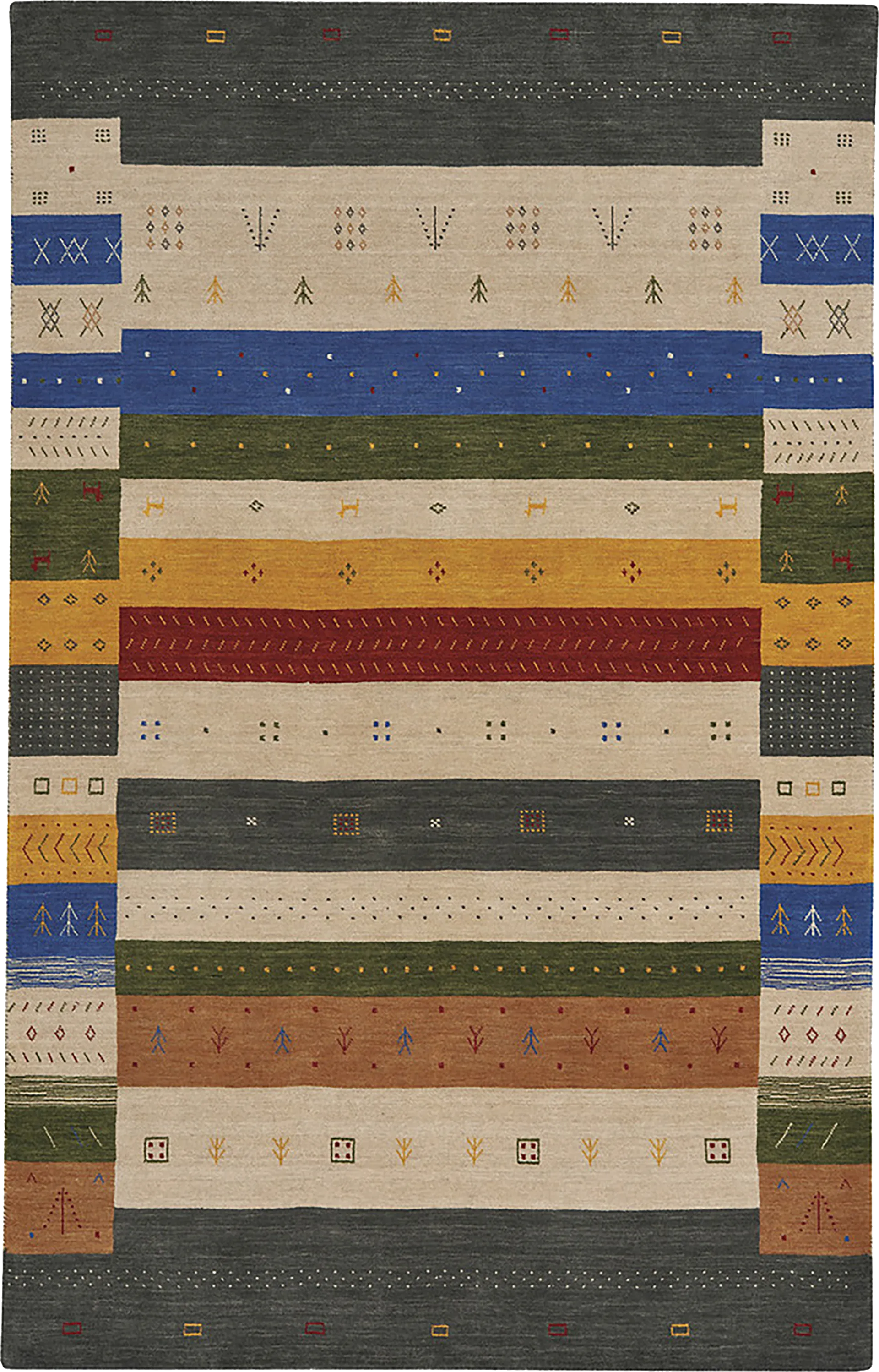 Delorto Multi 5' x 8' Rug - Image 1
