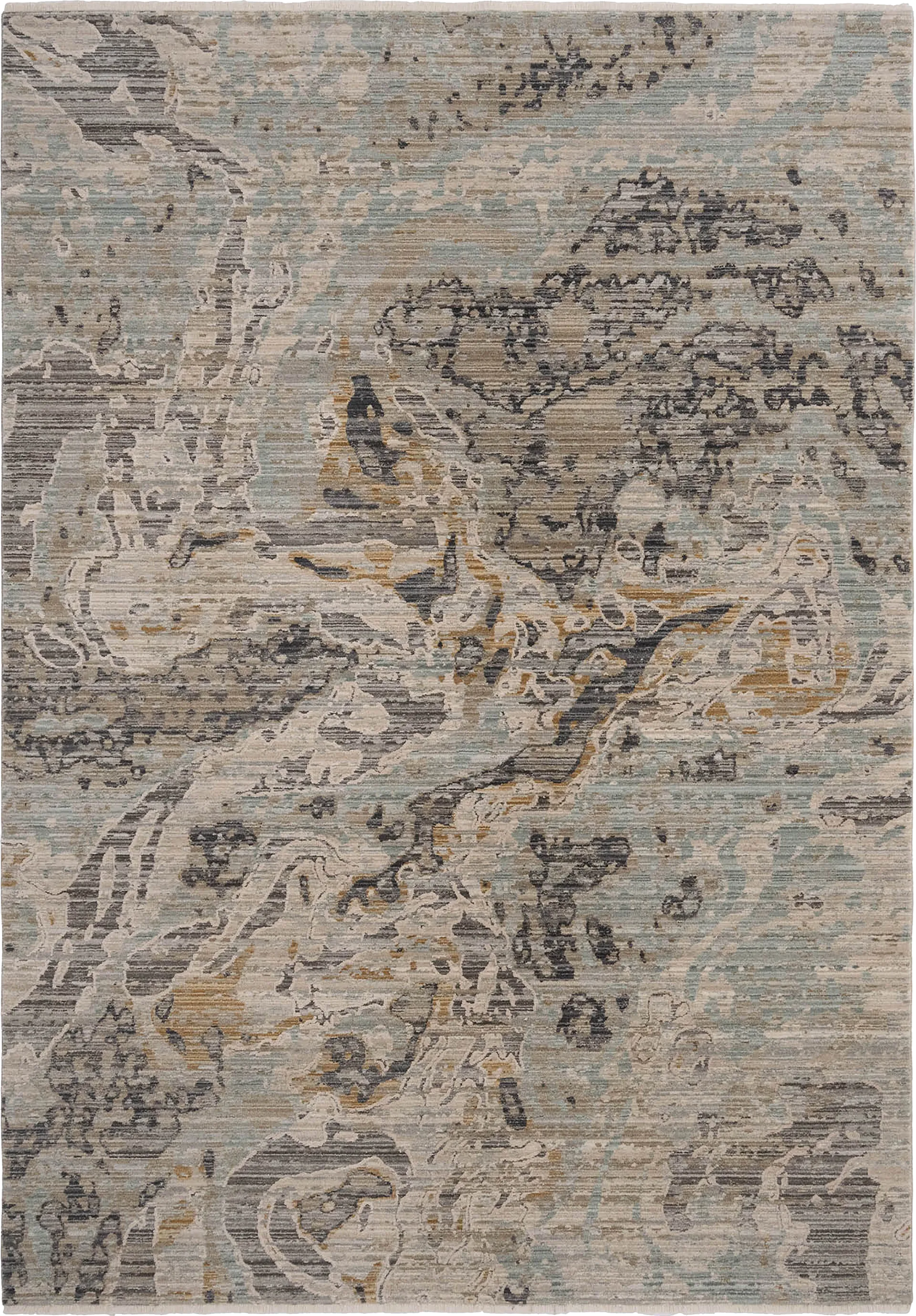 Platham Gray 2'7 x 10' Rug - Image 1