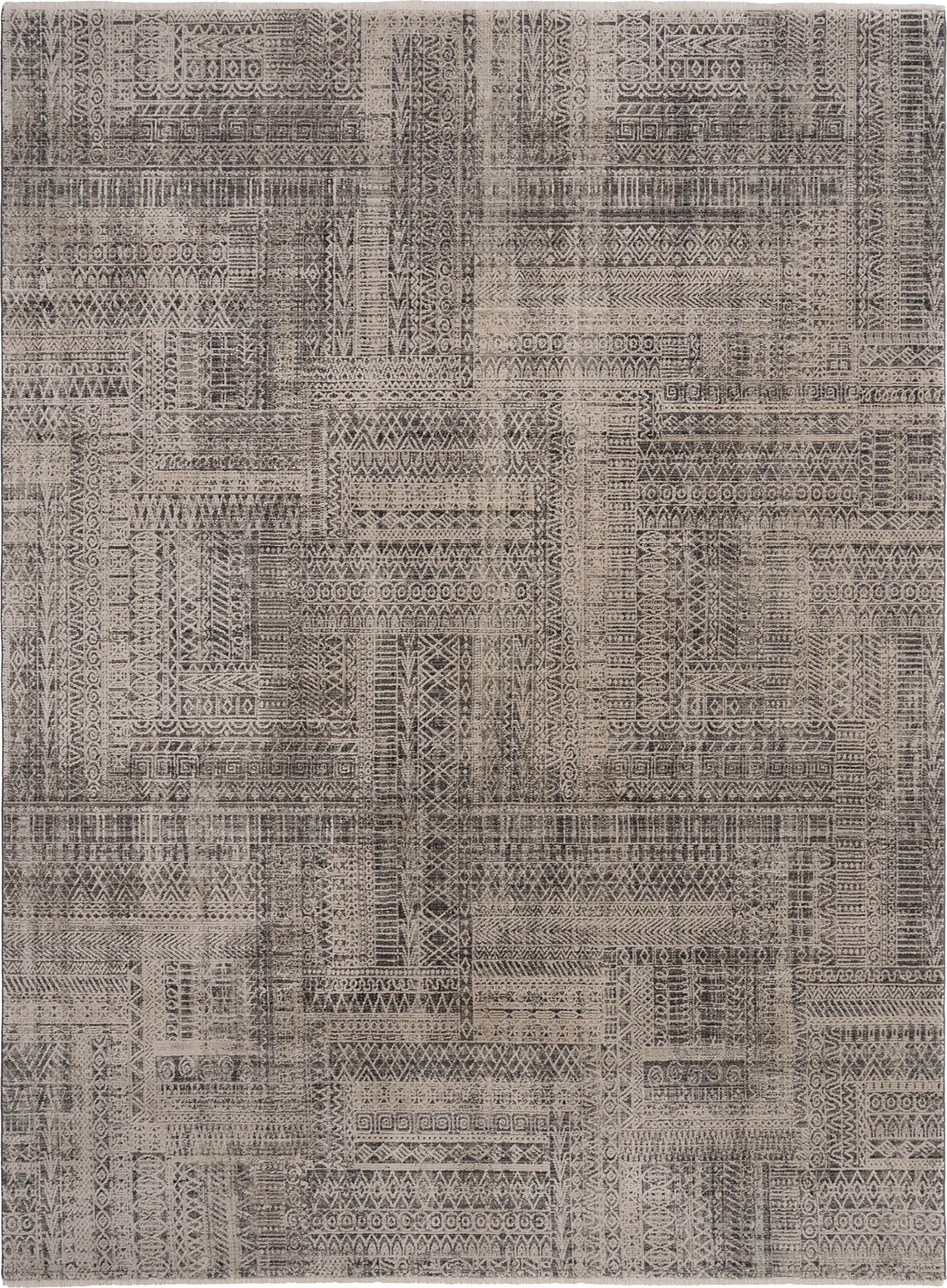 Hulgeo Gray 2'7 x 10' Rug - Image 1