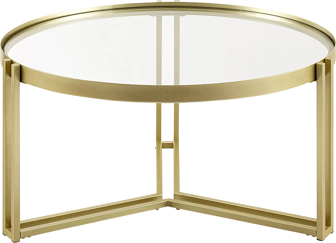 Shartle Gold Cocktail Table - Image 1