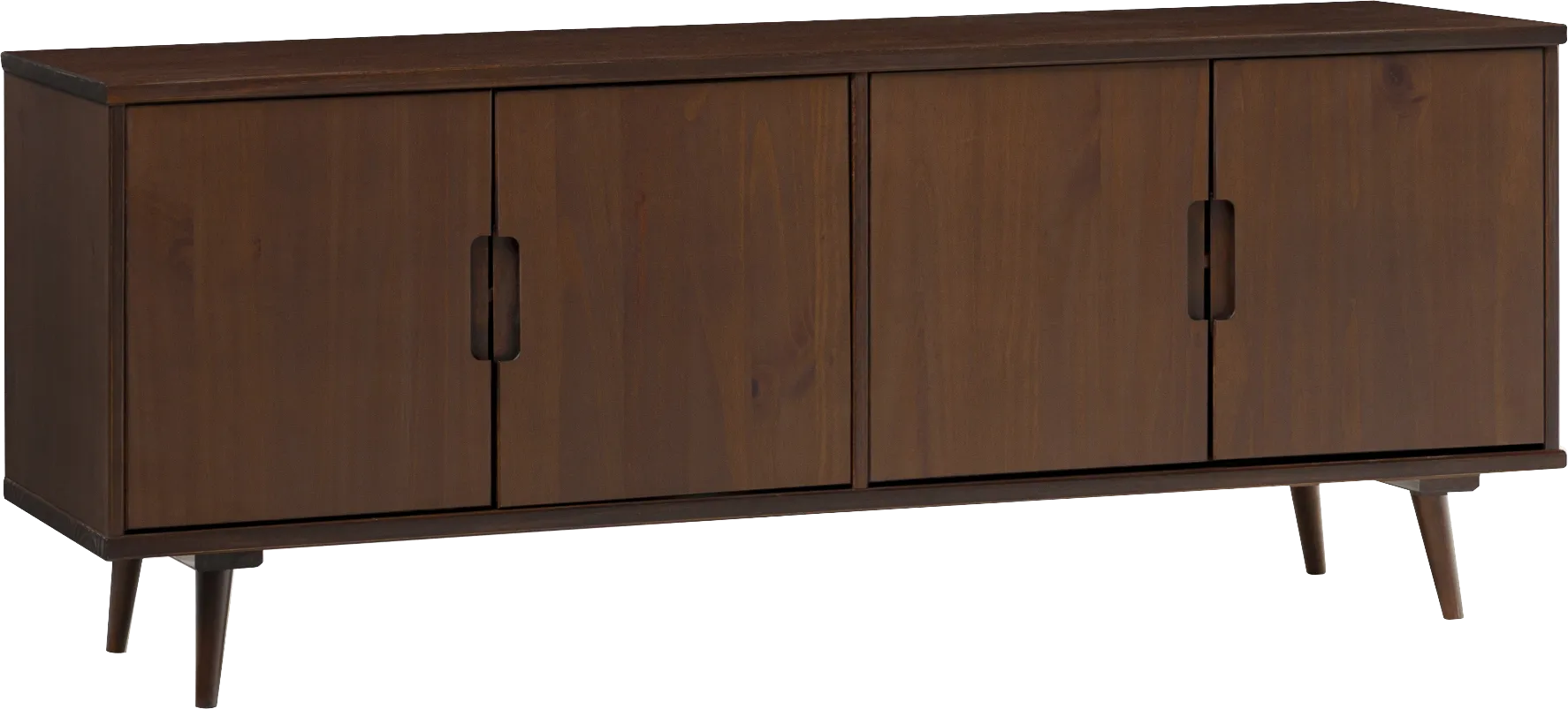 Stonesale Walnut 60 in. Console - Image 1