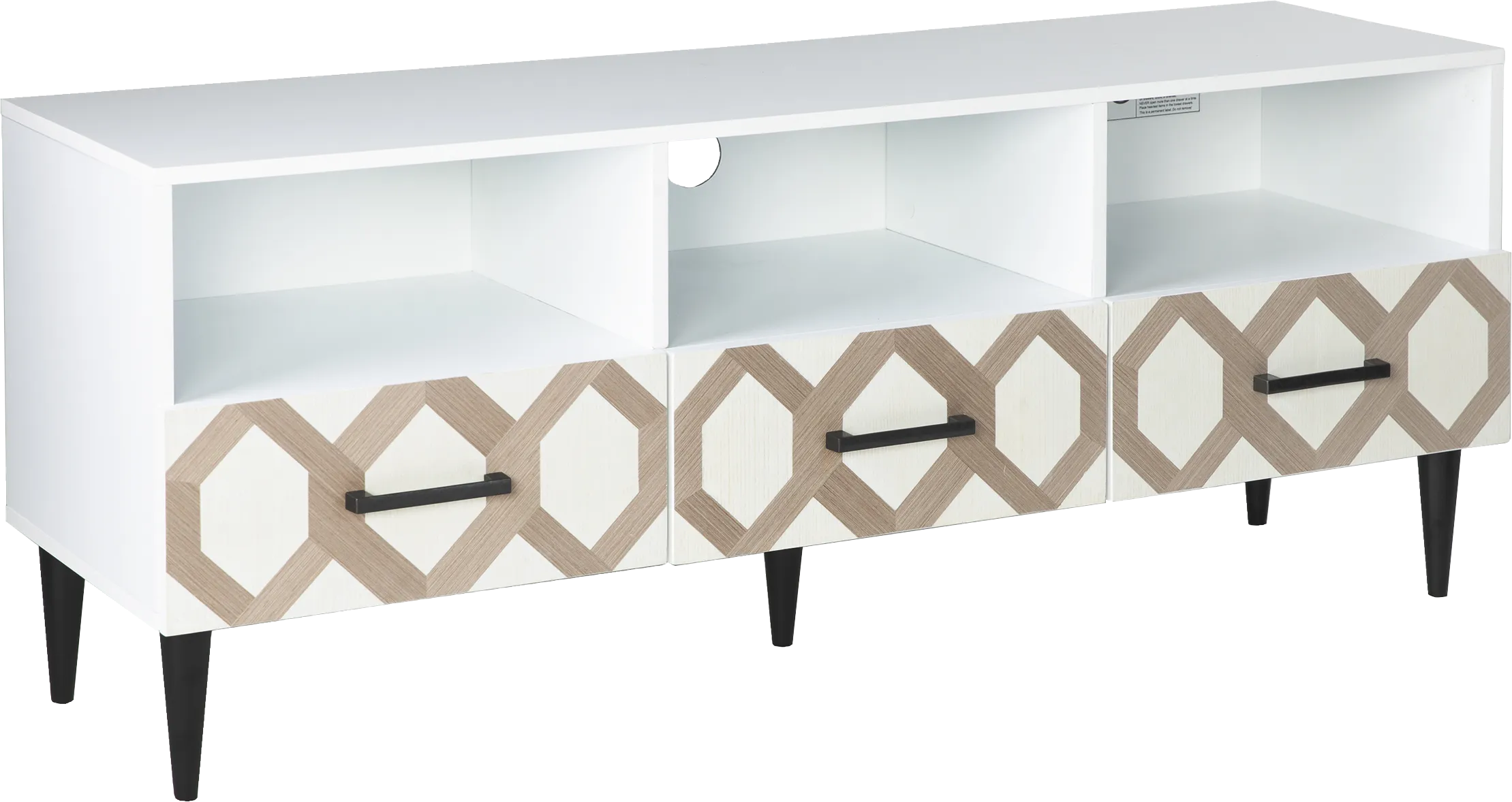 Windycrest White 54 in. Console - Thumbnail - Image 1