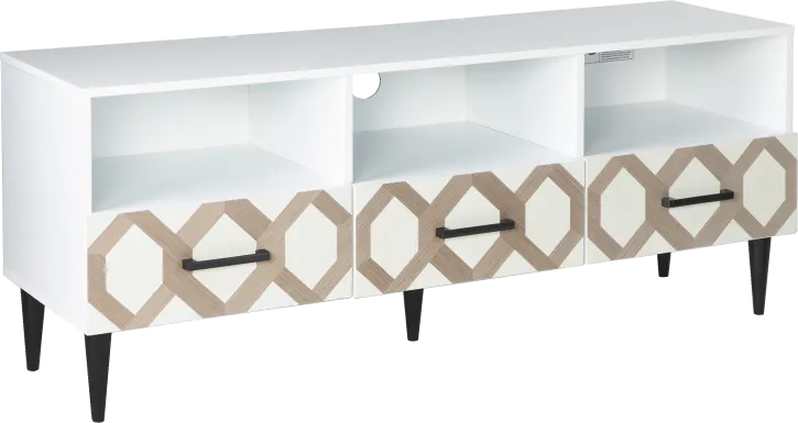 Windycrest White 54 in. Console