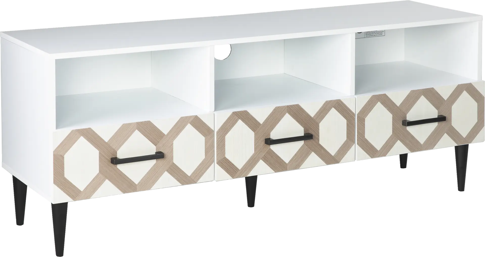 Windycrest White 54 in. Console