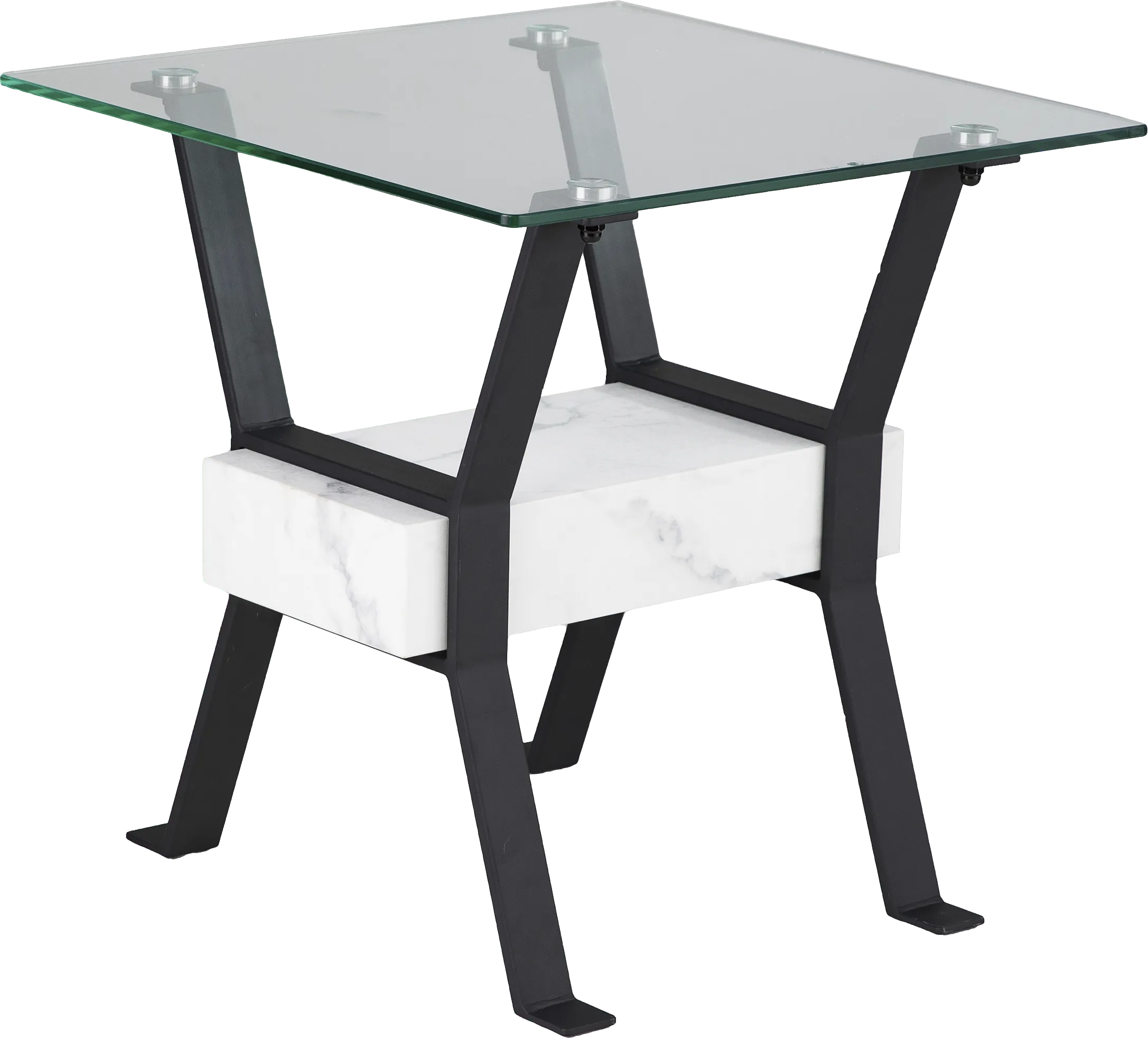 Willowglen Black End Table - Thumbnail - Image 1