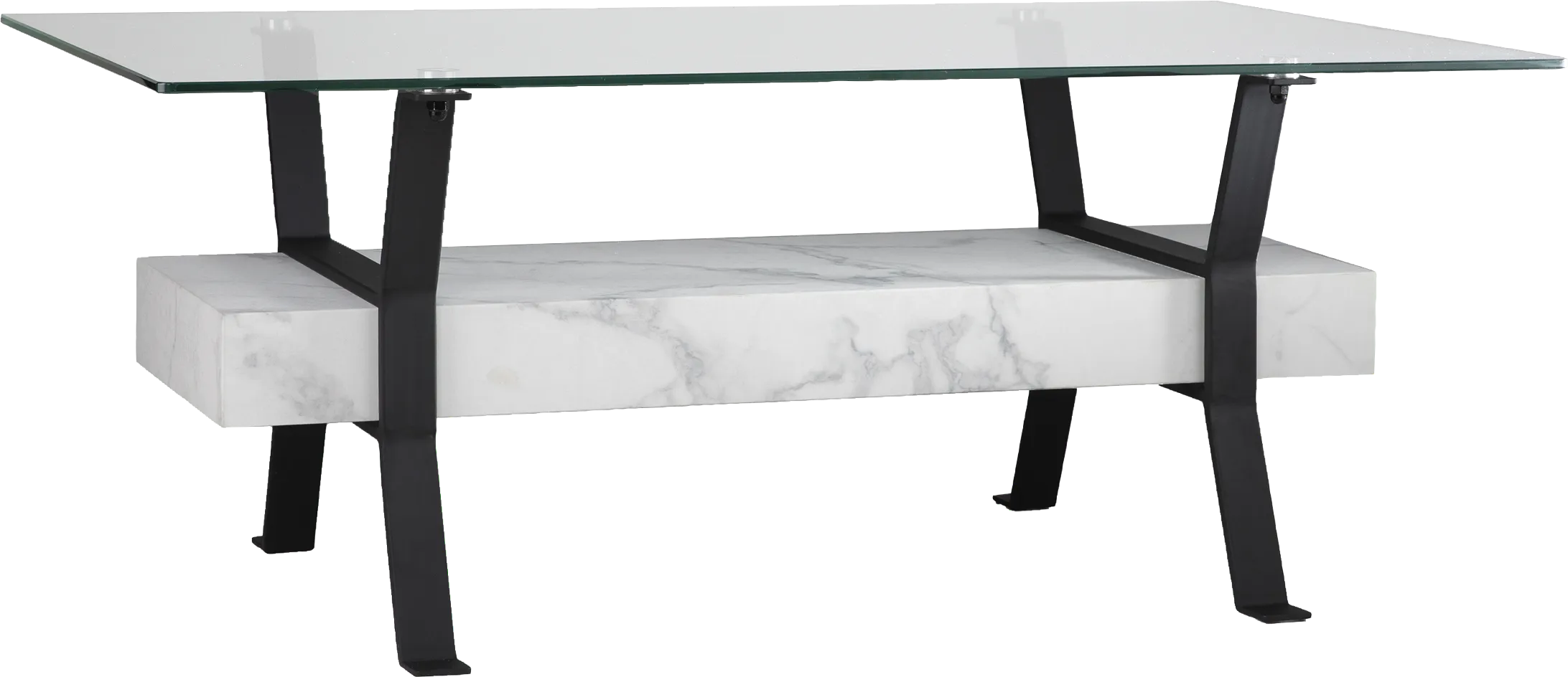 Willowglen Black Cocktail Table - Thumbnail - Image 1