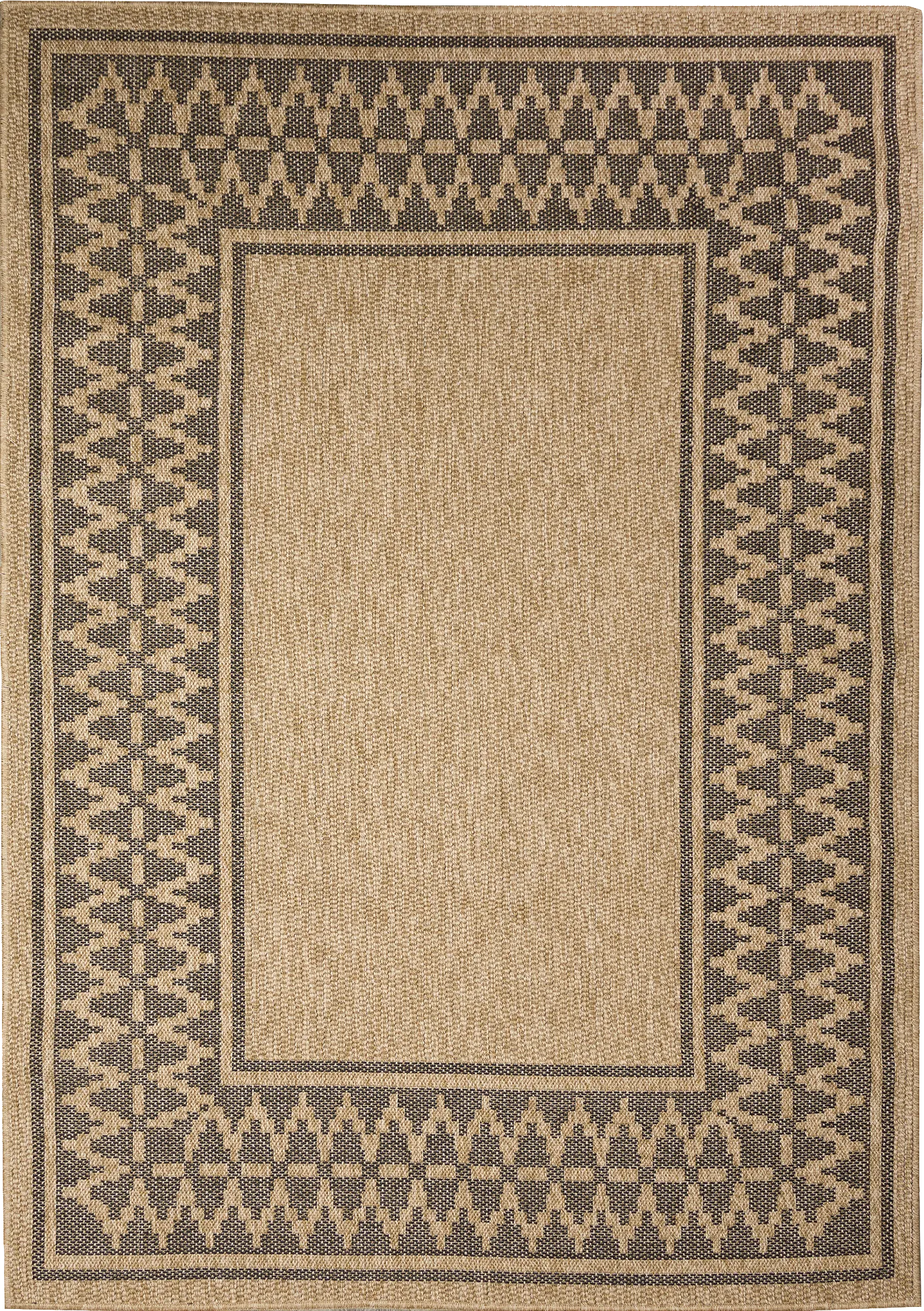 Coosaw Natural 5'3 x 7'3 Indoor/Outdoor Rug - Image 1