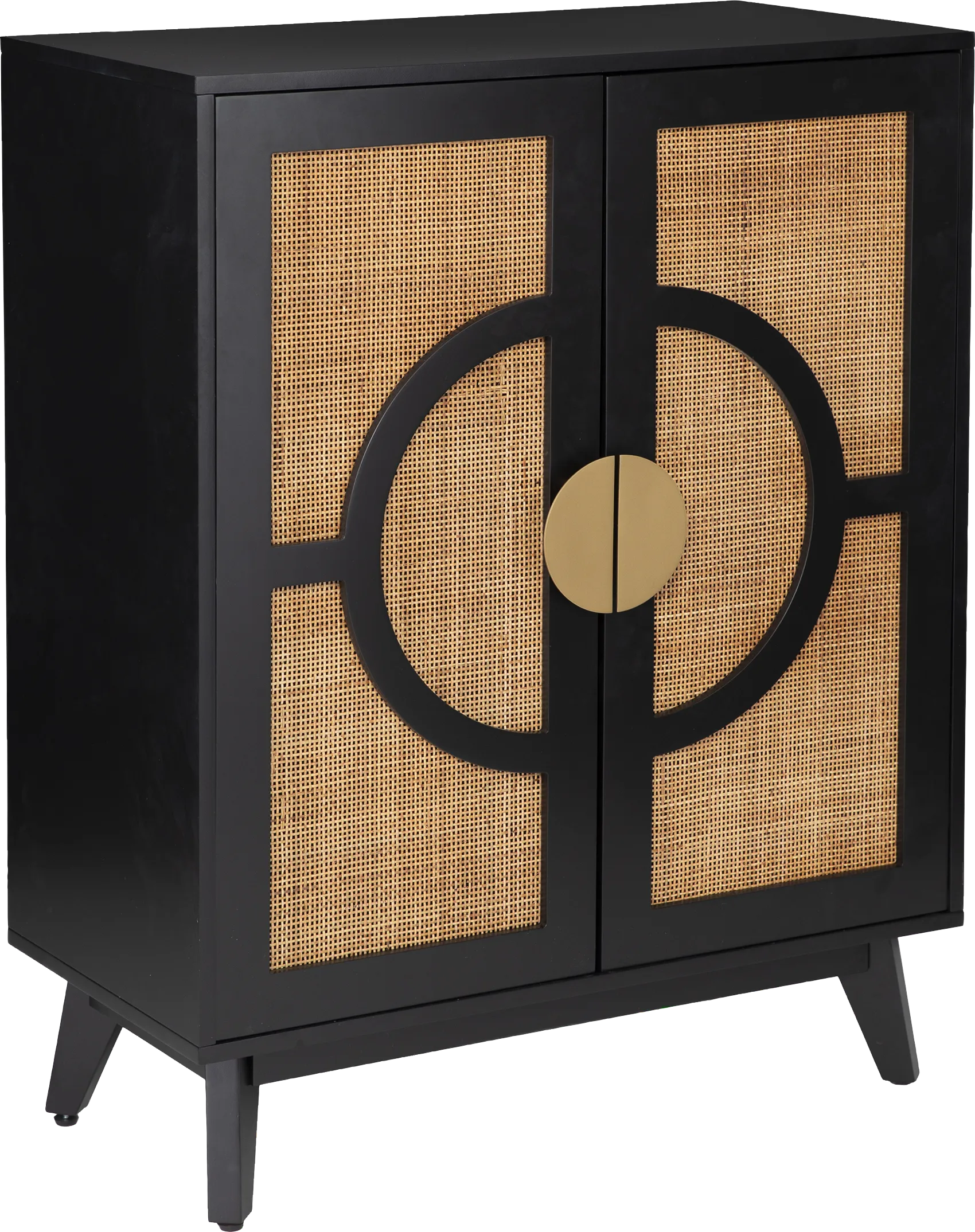Wenesly Black Accent Cabinet - Thumbnail - Image 1