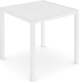 square balcony dining table