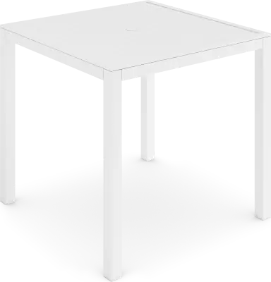 square balcony dining table