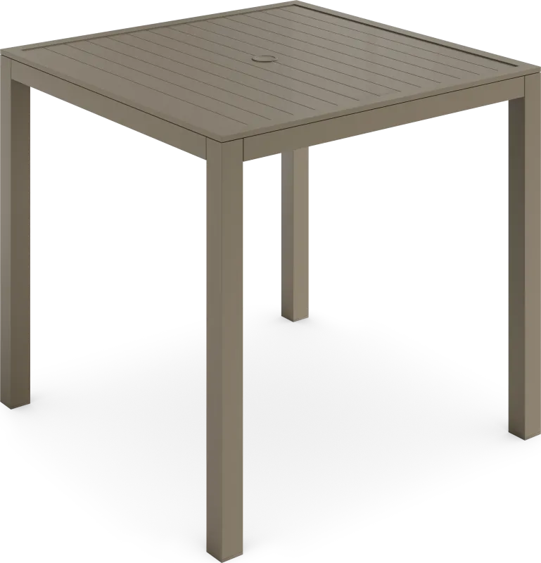 square balcony dining table