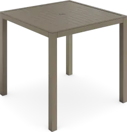 square balcony dining table