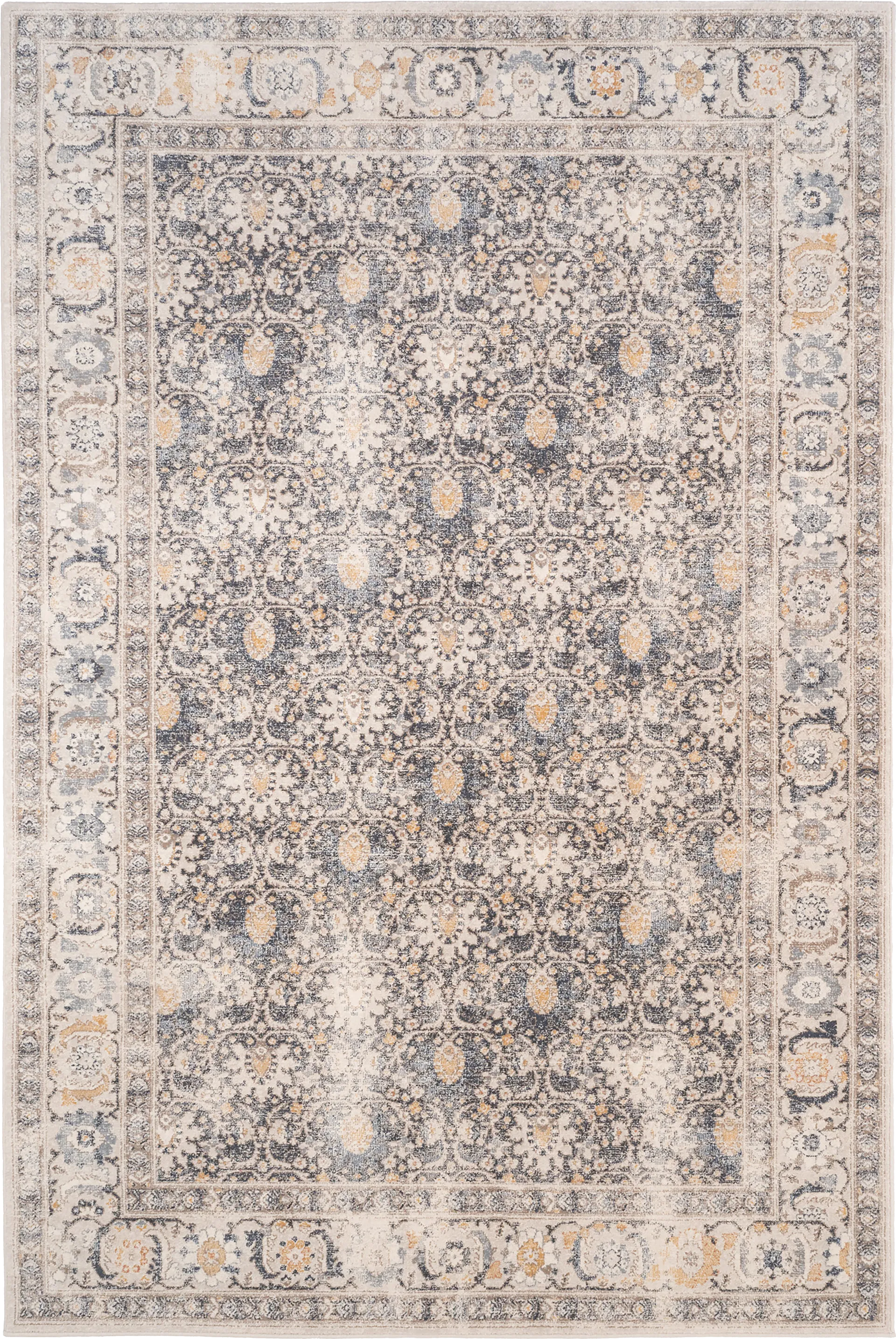 Oakstino Blue 5'3 x 7'6 Rug - Image 1