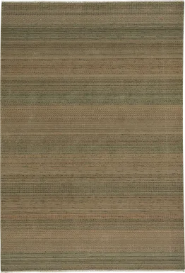 Langdare Green 5'3 x 7'10 Rug