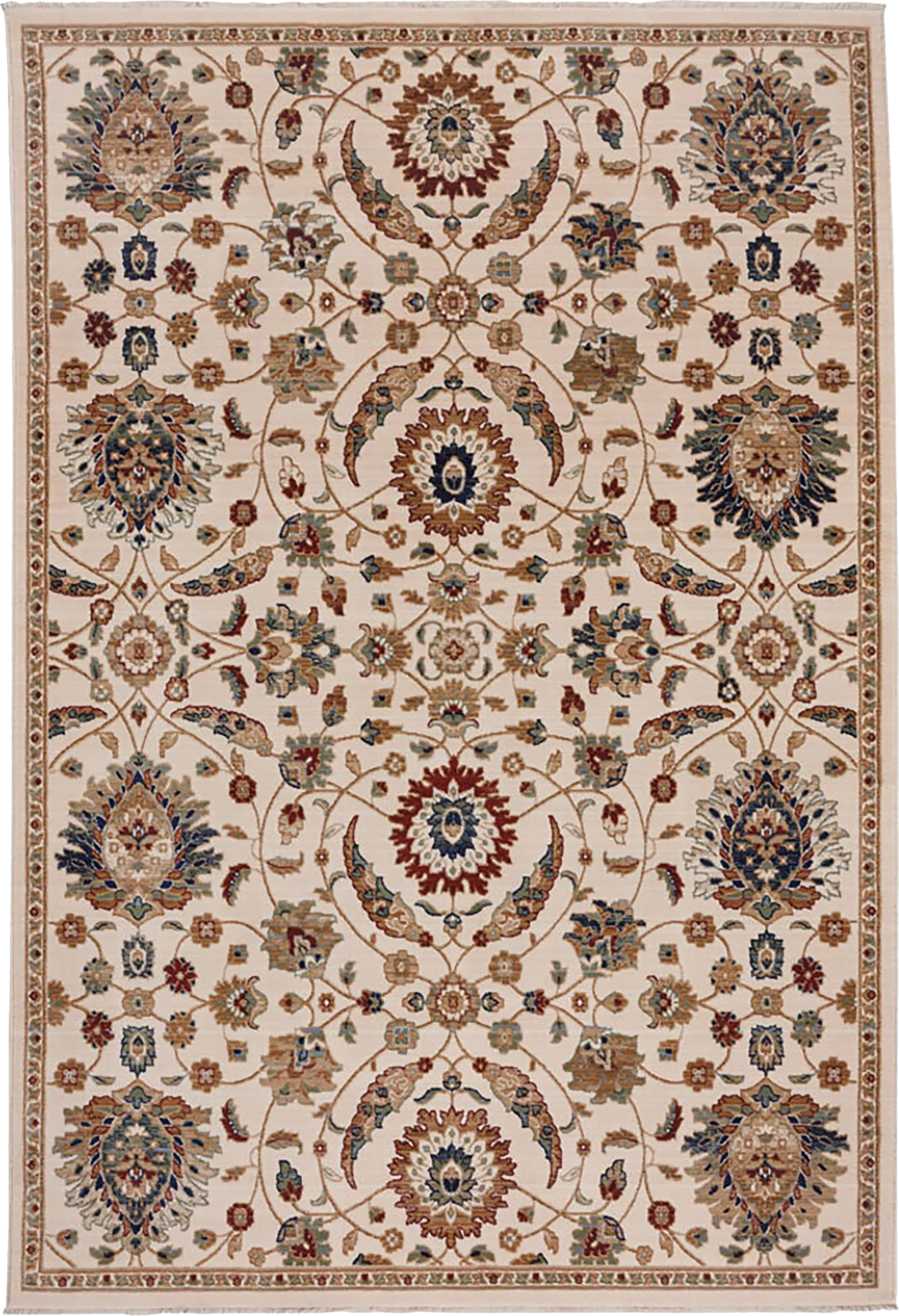 Abraine Cream/Multi 7'10 x 11' Rug - Image 1