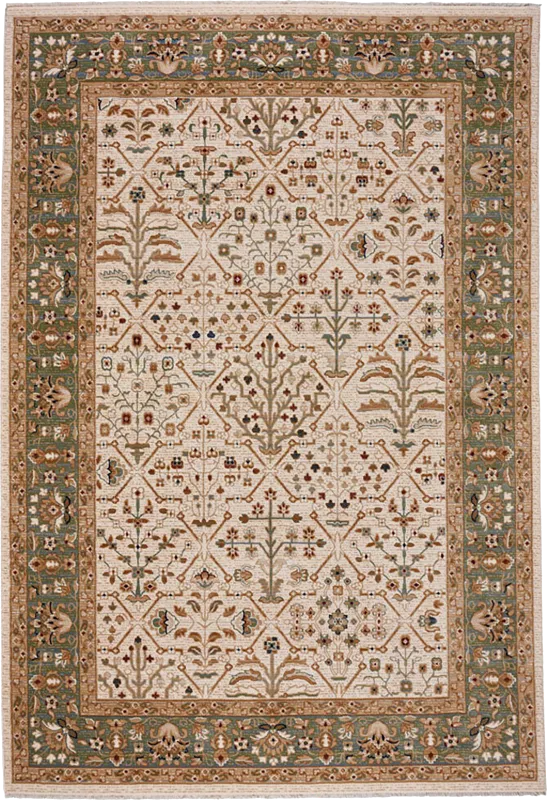 Chesnia Cream/Multi 5'3 x 7'5 Rug