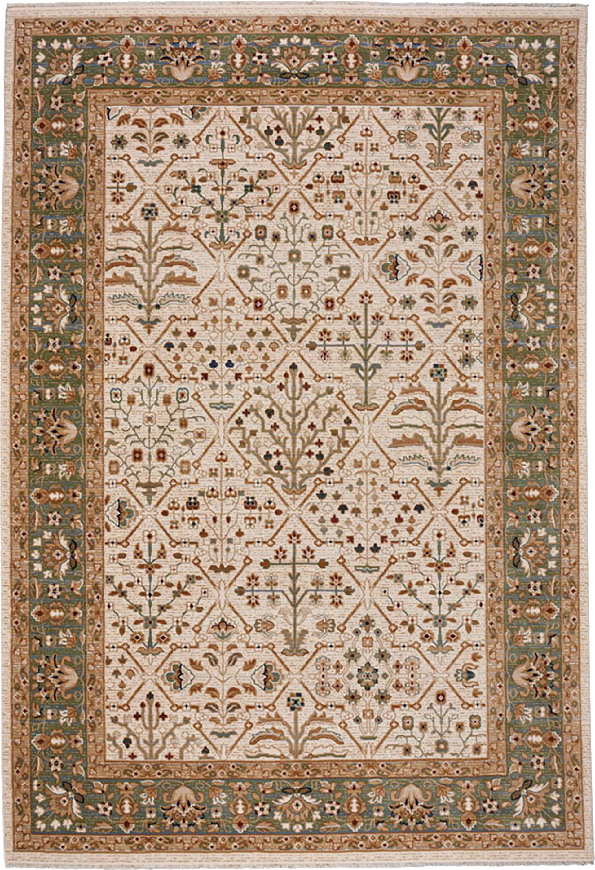 Chesnia Cream/Multi 5'3 x 7'5 Rug - Image 1