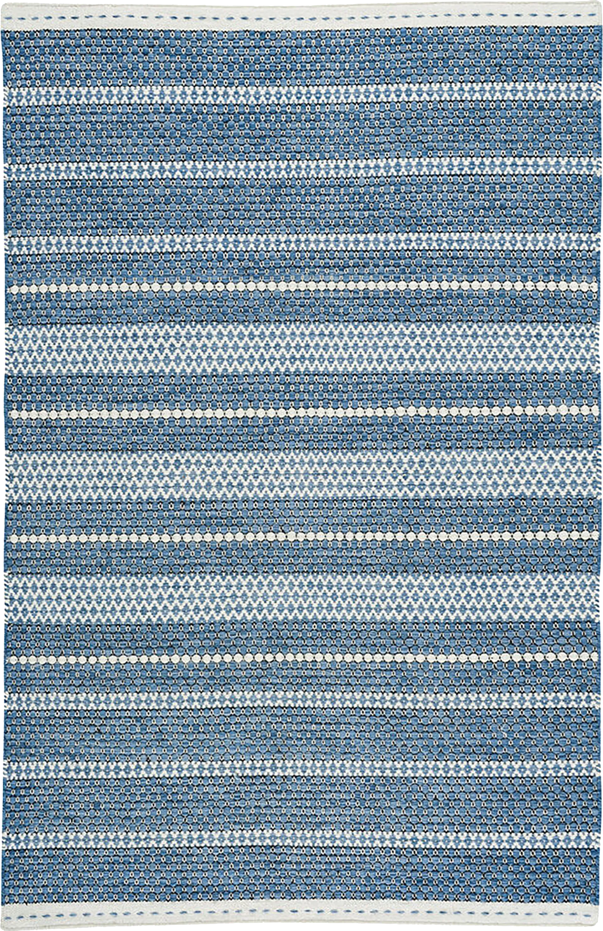 Bexnia Navy Blue 3' x 5' Rug - Image 1