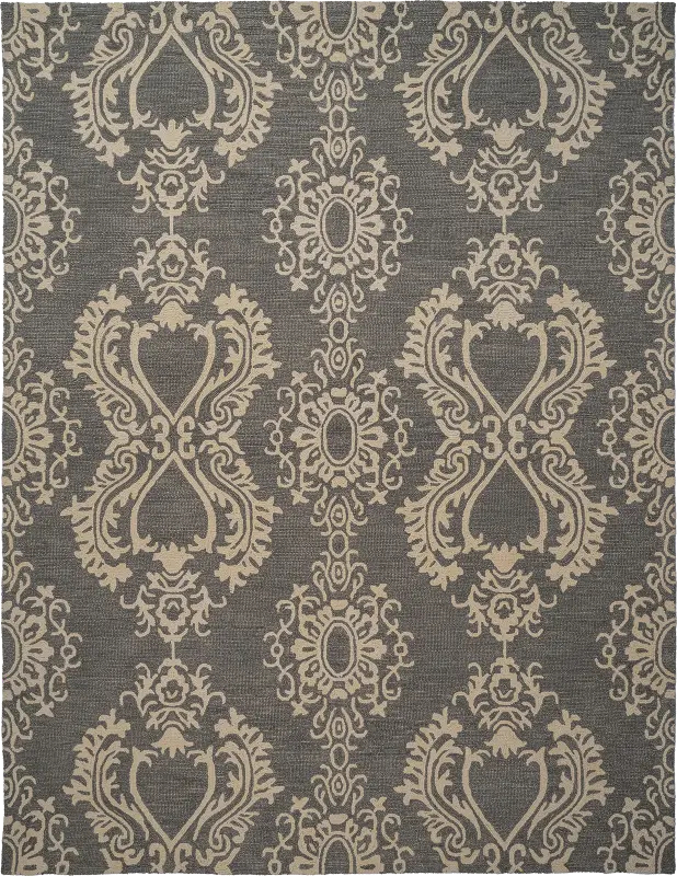 Wapery Gray/Silver 8' x 10' Rug