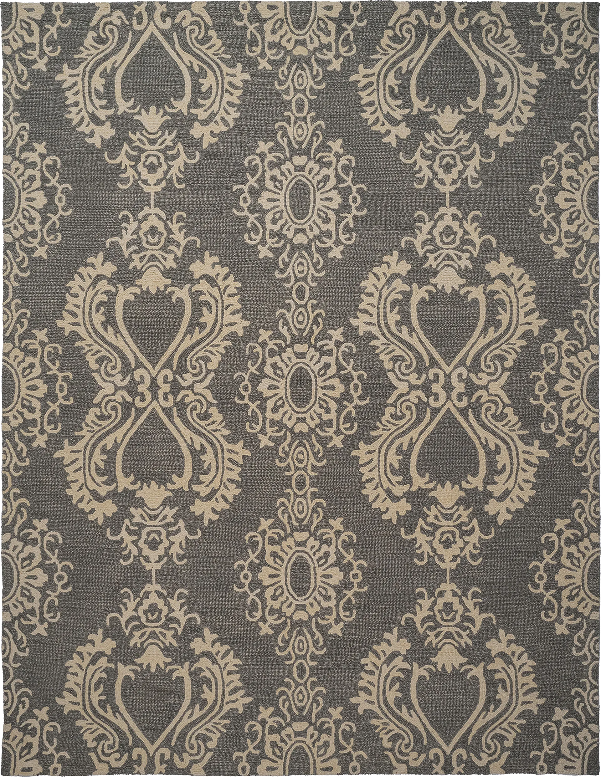 Wapery Gray/Silver 5' x 8' Rug - Image 1