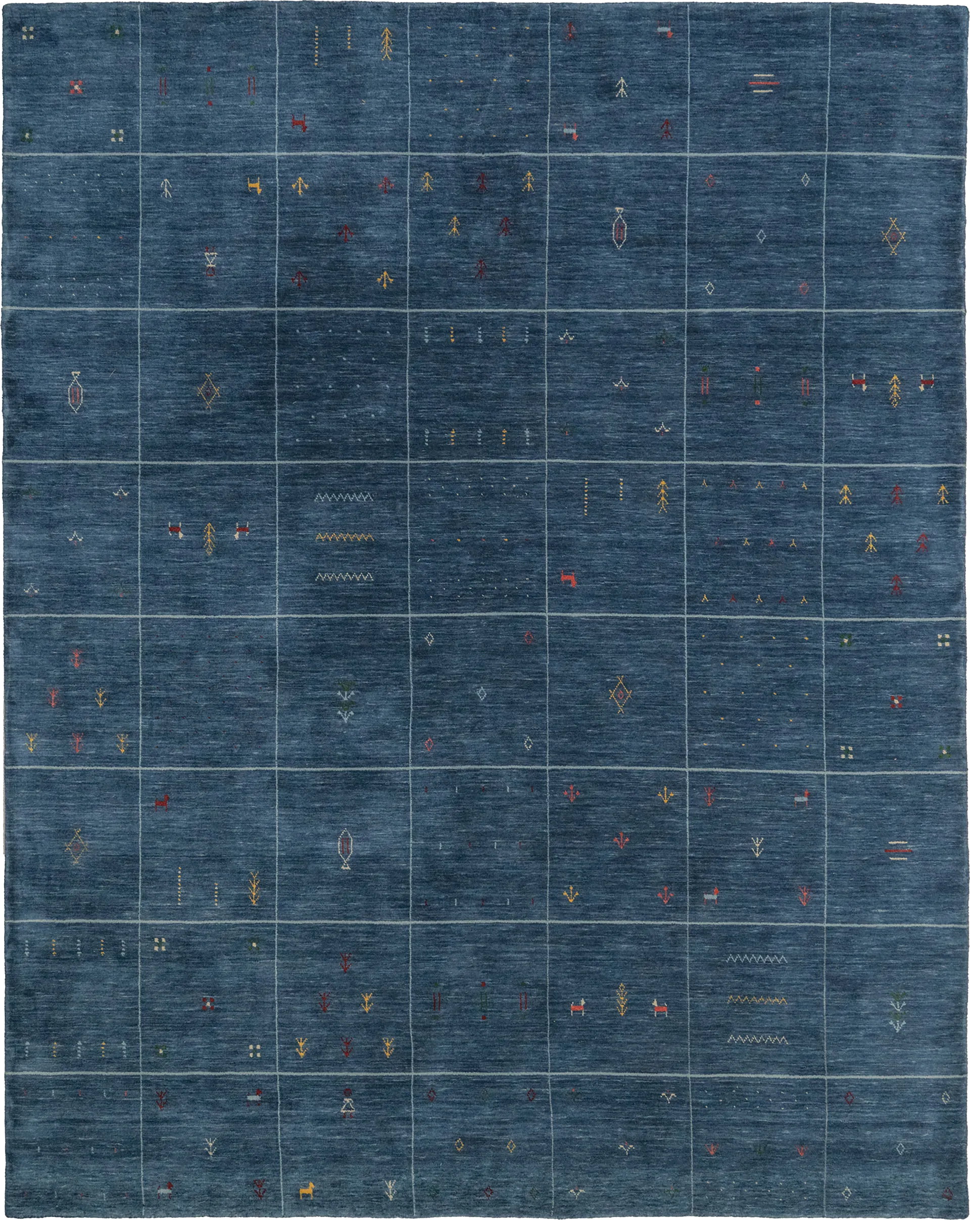 Laniberry Blue 3' x 5' Rug - Image 1
