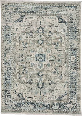 Eprey Gray 2'6 x 8' Runner Rug