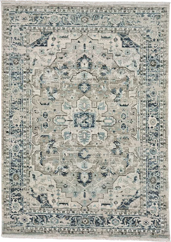 Eprey Gray 2'6 x 8' Runner Rug