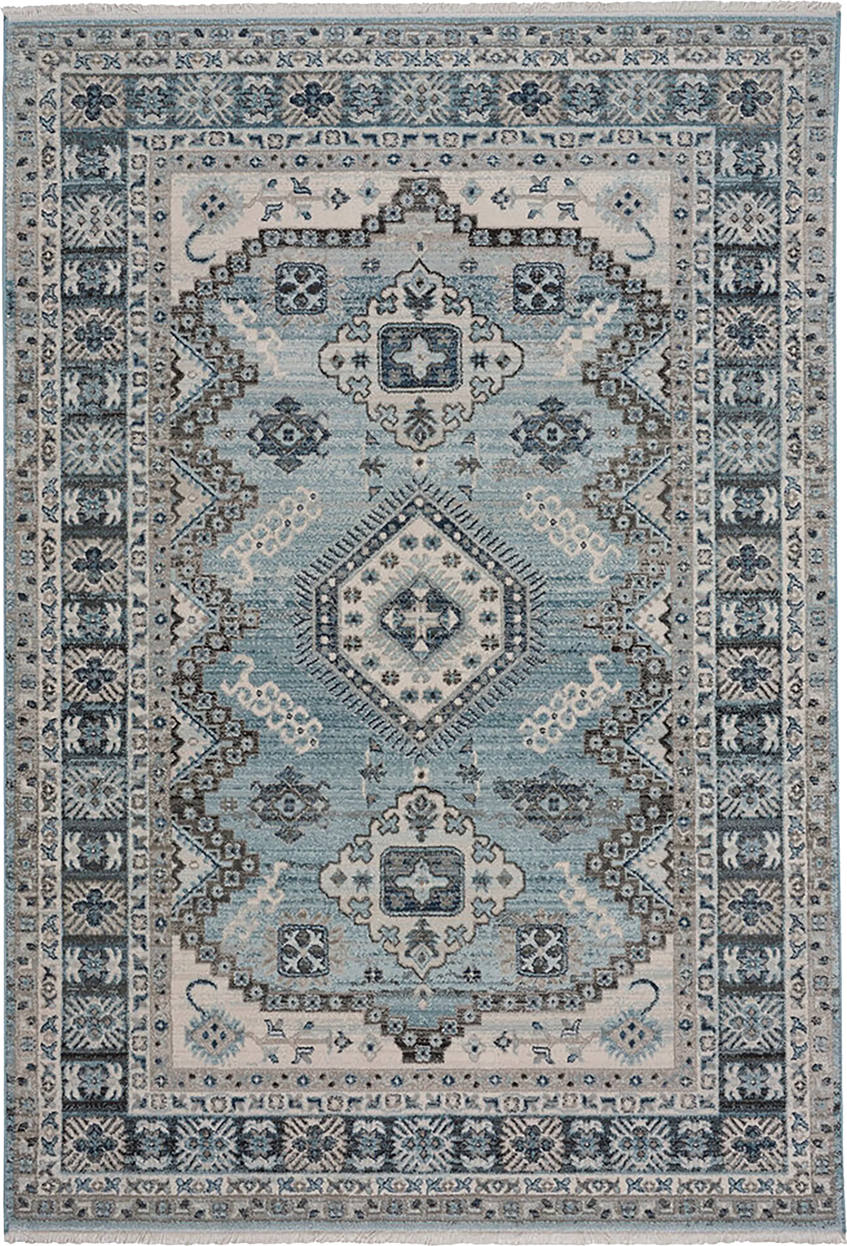 Biencona Blue 8 x 10' Rug - Thumbnail - Image 1