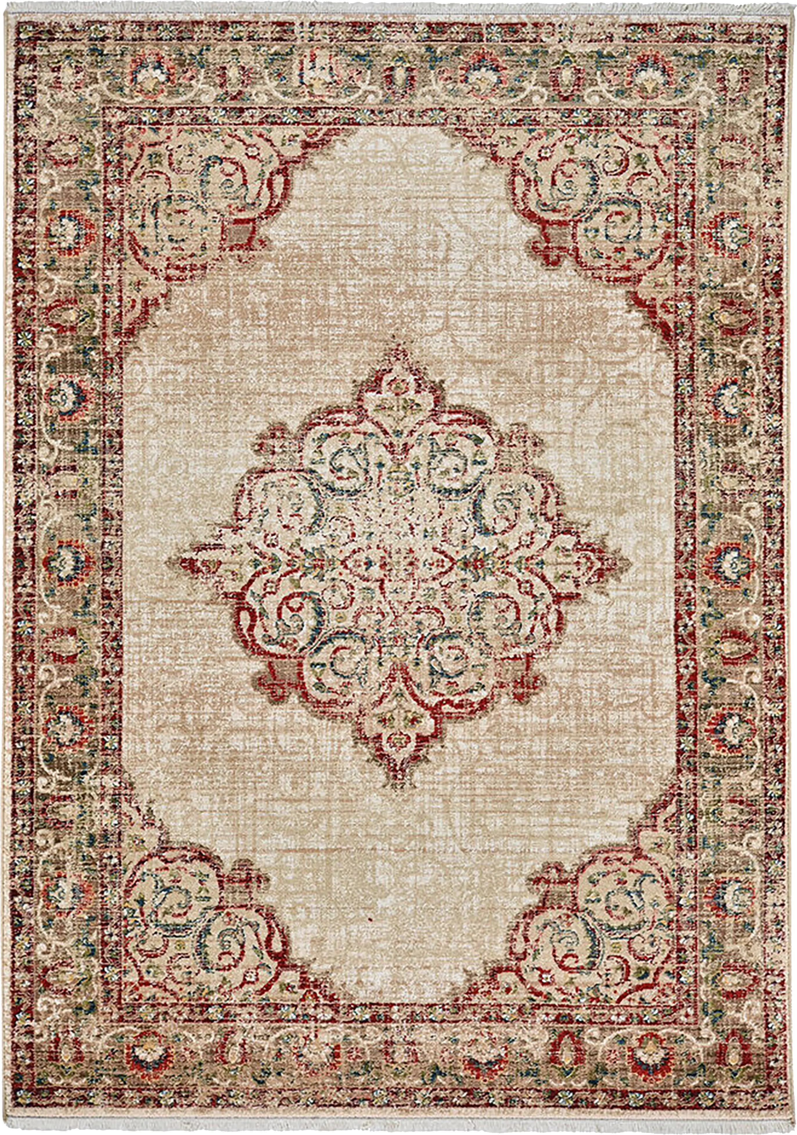 Bellesend Beige 8 x 10' Rug - Thumbnail - Image 1