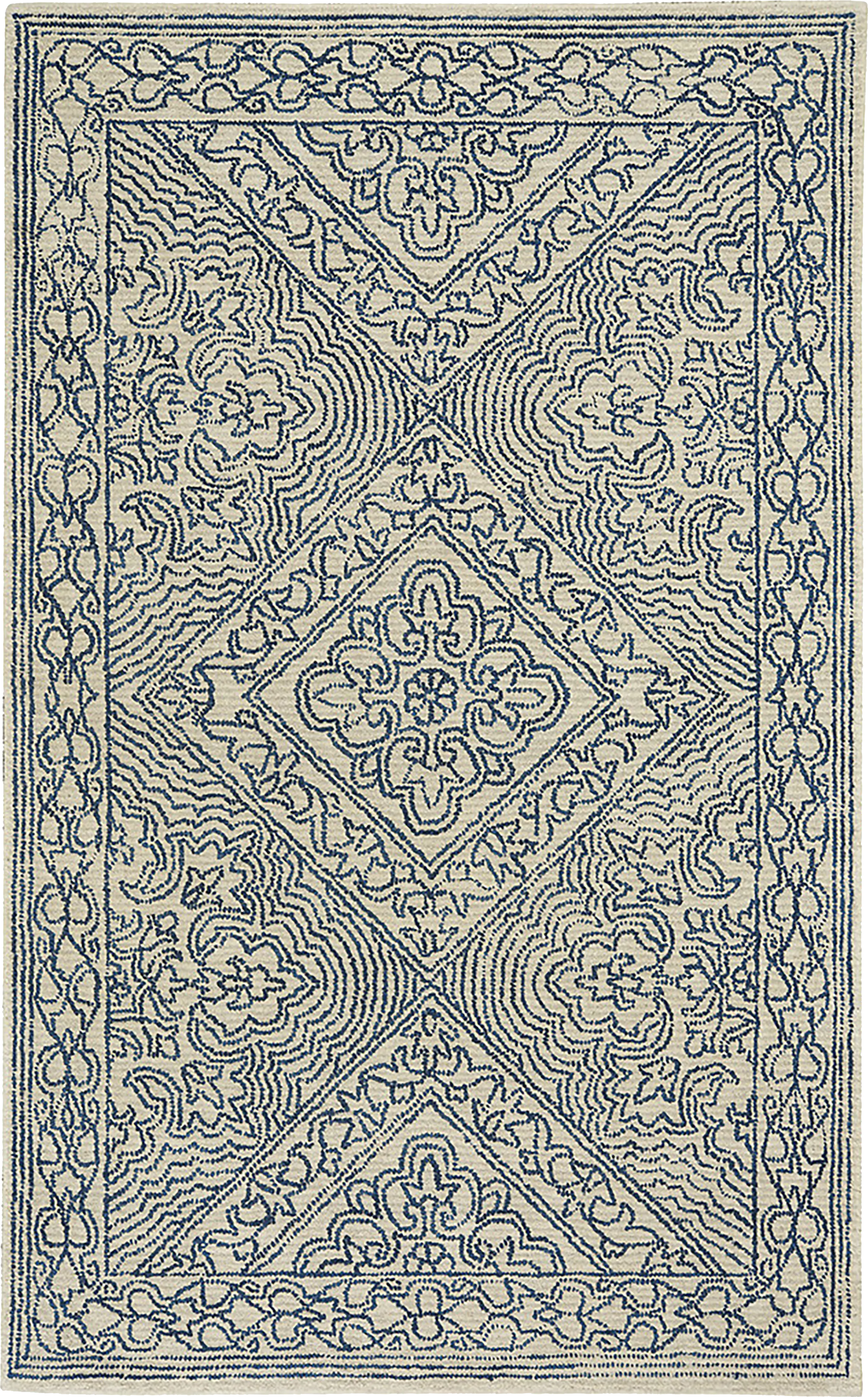 Asberg Beige 8' x 10' Rug - Thumbnail - Image 1