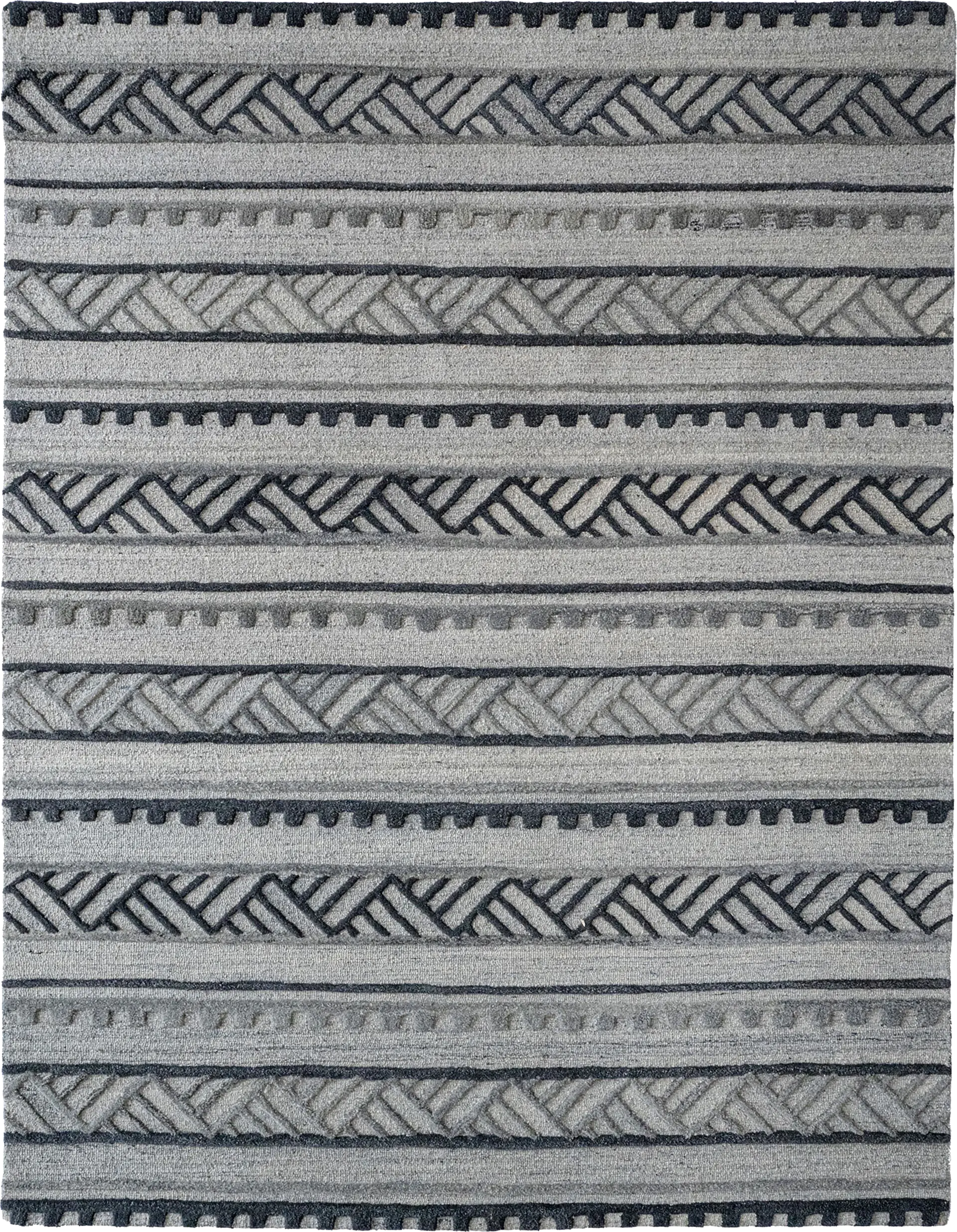 Yarmeda Charcoal 8' x 10' Rug
