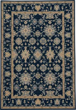 Hartgar Navy 6'7 x 9'10 Rug