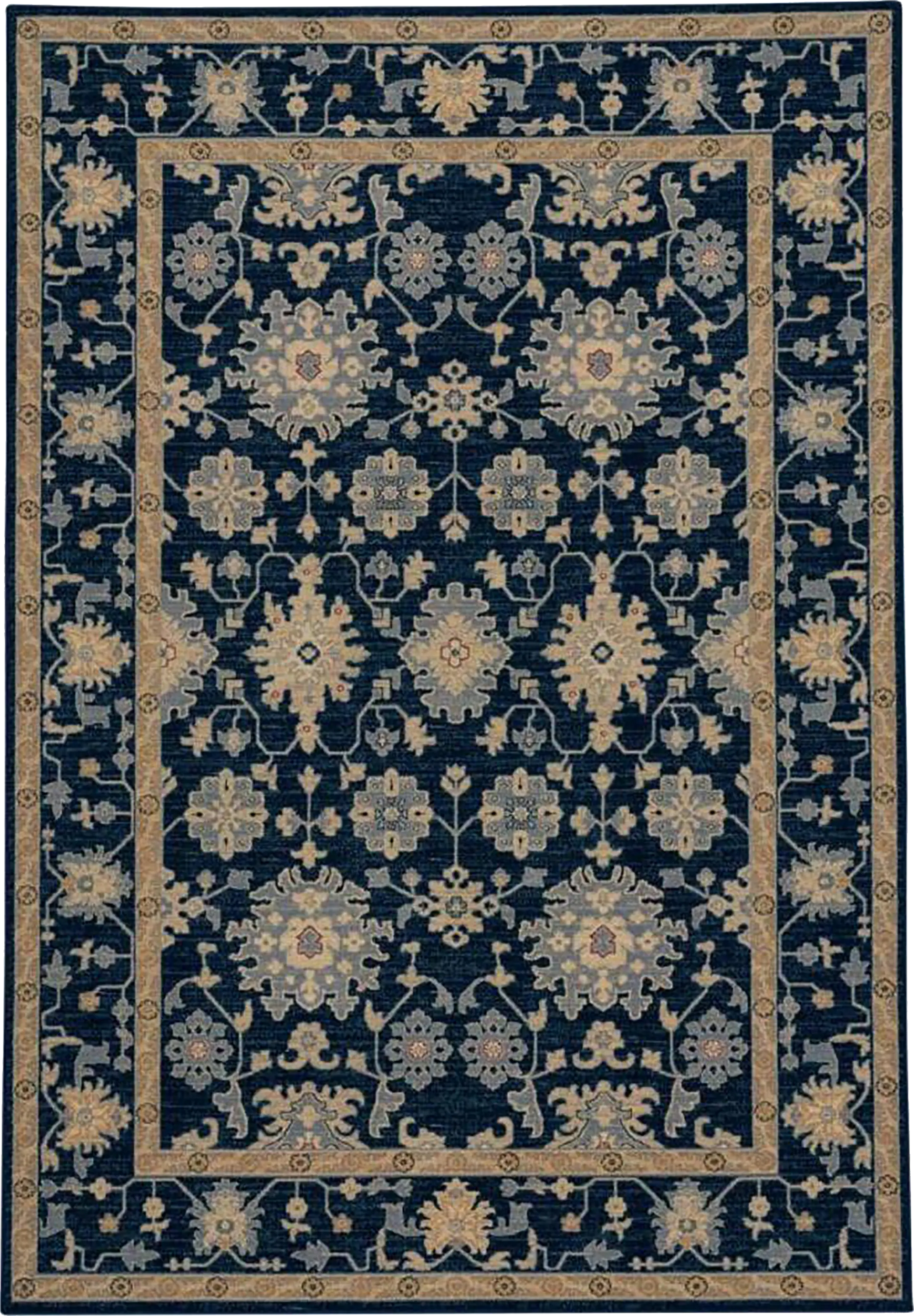 Hartgar Navy 5'3 x 7'6 Rug