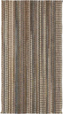 Grandree Tan/Multi 3' x 5' Rug
