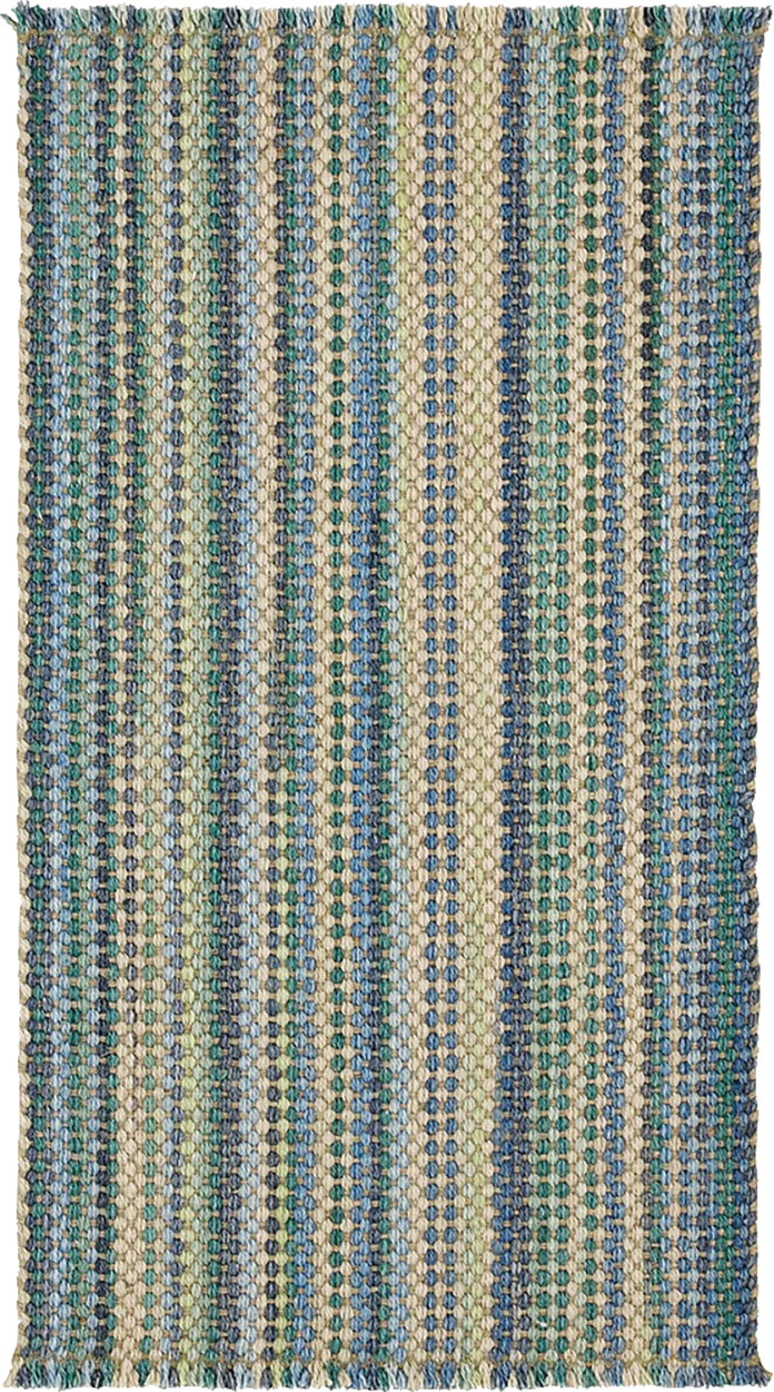 Grandree Blue/Teal 3' x 5' Rug - Thumbnail - Image 1